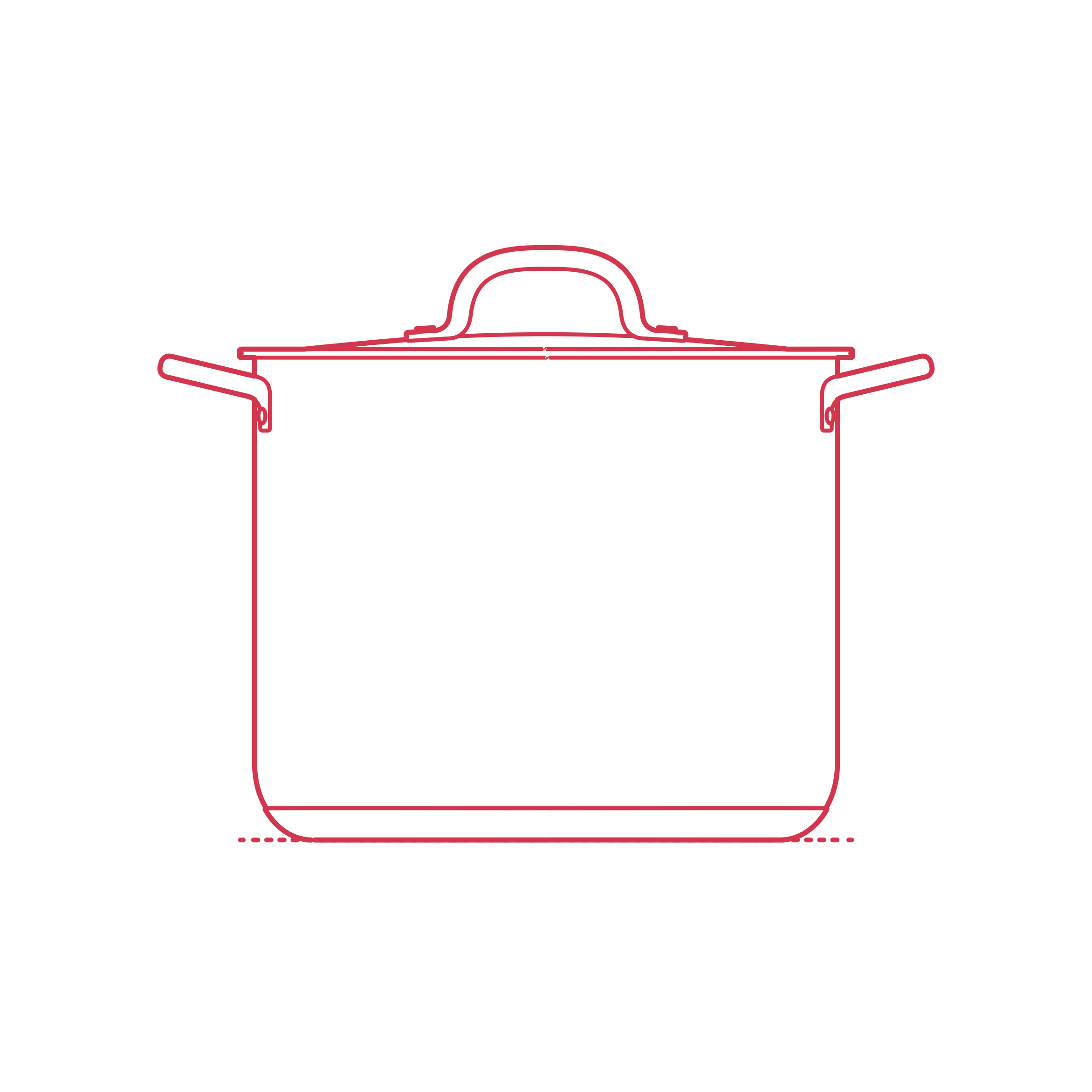 Objects Cooking Pots Outline Svg Vector Free Vectors
